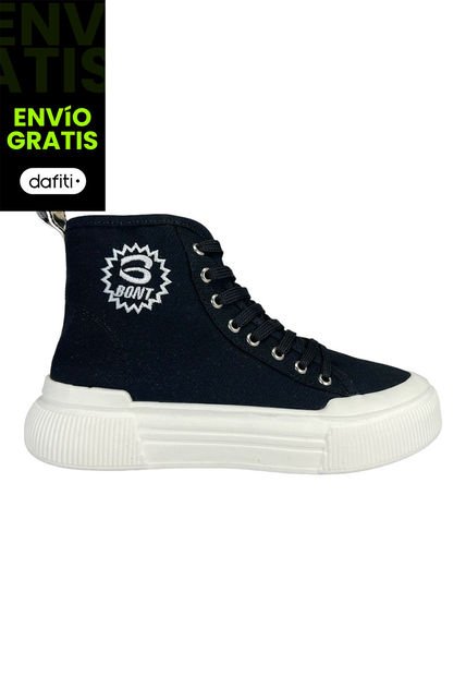 Tenis Botas Mujer Bont Negro 304