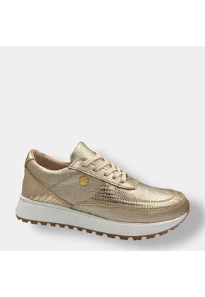 Tenis Dorado Mujer En CUERO Deportivo Bont Catania