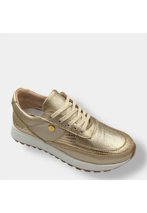 Tenis Dorado Mujer En CUERO Deportivo Bont Catania