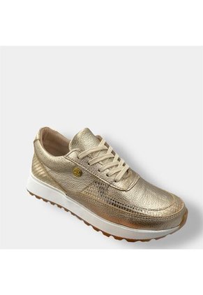 Tenis Dorado Mujer En CUERO Deportivo Bont Catania