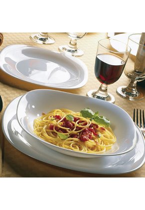 Vajilla Blanca Bormioli Rocco 20 Piezas Parma