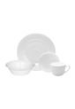Vajilla Blanca Bormioli Ronda 16 Piezas 4 Puestos de Bormioli Rocco