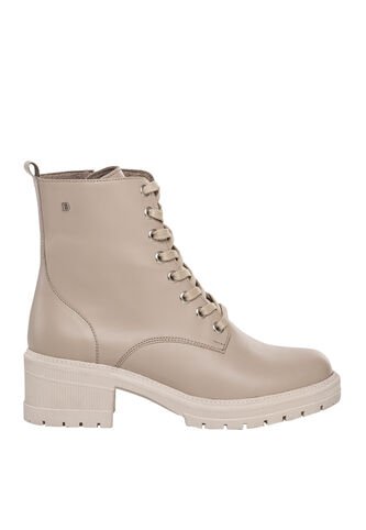 Botines Para Mujer Sarika Beige Bosi Bosi