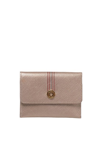 Tarjetero Para Mujer Dalila Oro Rosa Bosi