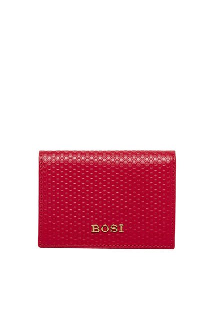 Tarjetero Para Mujer Stare Rojo Bosi