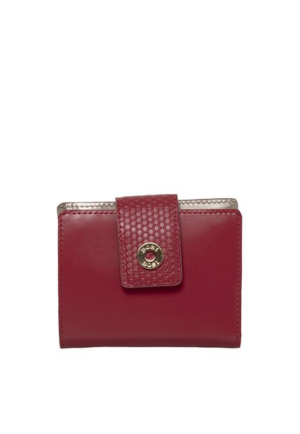 Billetera Para Mujer Colete Rojo Bosi