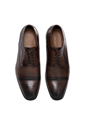 Zapatos Formales Para Hombre Toldo Miel Bosi