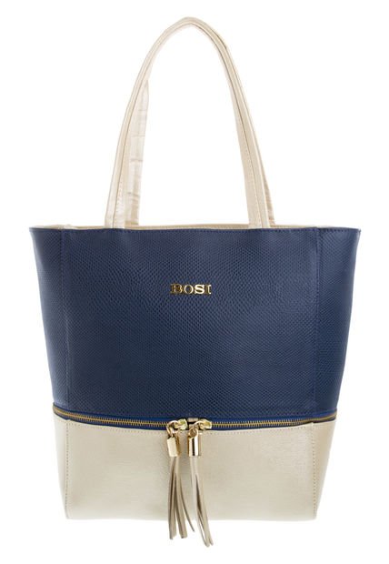 Bolso Bosi Azul-Ocre