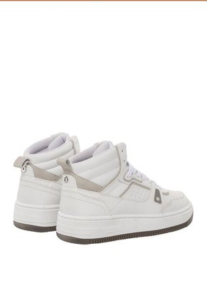 Tenis Tipo Botín Para Mujer Dalian Blanco Bosi