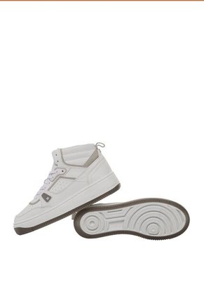 Tenis Tipo Botín Para Mujer Dalian Blanco Bosi