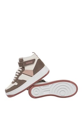 Tenis Tipo Botín Para Mujer Sixty Combinado Bosi