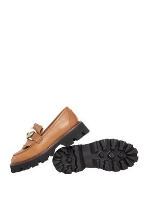 Mocasines Para Mujer Riveta Canela Bosi