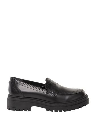 Mocasines Para Mujer Viena Negro Bosi Bosi