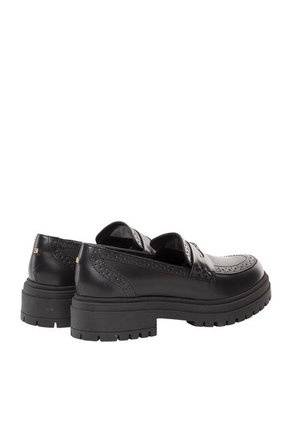 Mocasines Para Mujer Viena Negro Bosi