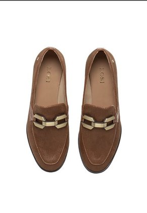 Mocasines Para Mujer Keit Canela Bosi