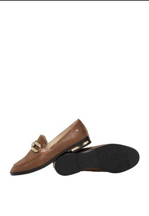 Mocasines Para Mujer Keit Canela Bosi