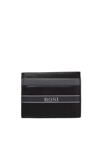 Tarjetero Para Hombre Palau Negro Bosi Bosi