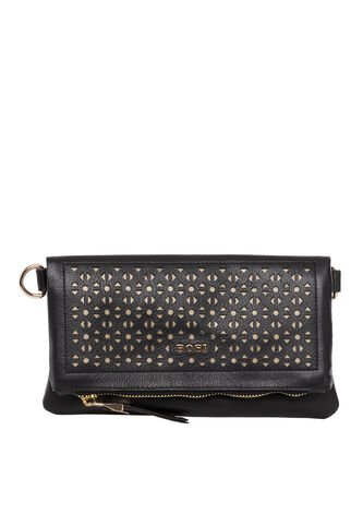 Riñonera Para Mujer Kinsey Negro Bosi Bosi