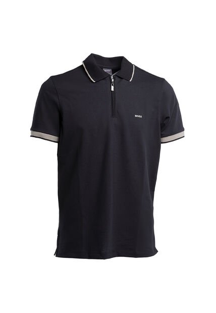 Camiseta Polo Para Hombre Jerez Negro Bosi