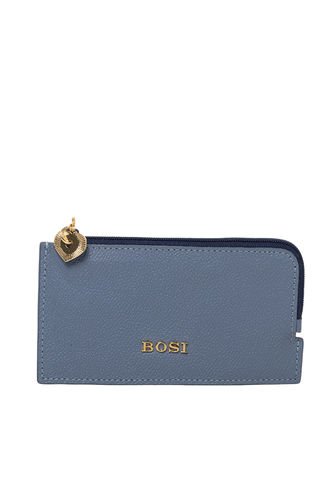 Tarjetero Para Mujer Grena Azul Bosi Bosi
