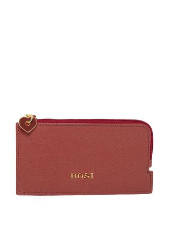 Tarjetero Para Mujer Grena Vinotinto Bosi Bosi