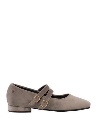Baletas Para Mujer Nessa Taupe Bosi Bosi