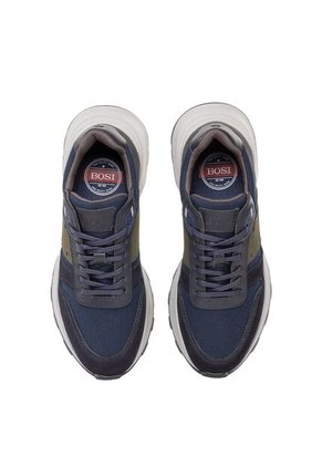 Zapatos Casuales Para Hombre Grosso Azul Bosi