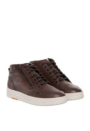 Tenis Tipo Bota Para Hombre Keller Canela Bosi
