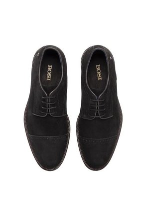 Zapatos Casuales Para Hombre Deniz Negro Bosi