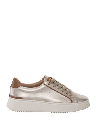 Tenis Para Mujer Zannoi Dorado Bosi Bosi
