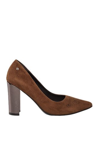 Tacones Para Mujer Angelin Tabaco Bosi Bosi