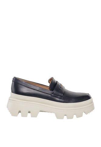 Mocasines Para Mujer Solari Azul Bosi Bosi