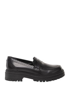 Mocasines Para Mujer Viena Negro Bosi