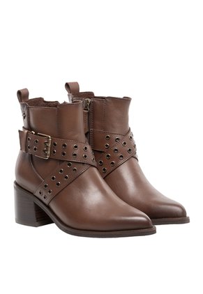 Botines Para Mujer Rachid Canela Bosi