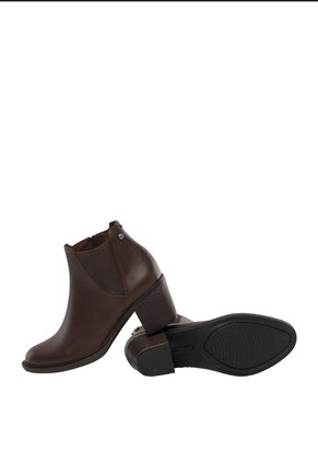 Botines Para Mujer Gelen Cafe Bosi