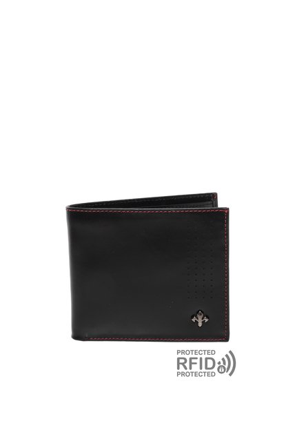 Billetera Para Hombre Fox Negro Bosi