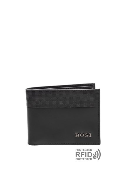 Billetera Para Hombre Volvo Negro Bosi
