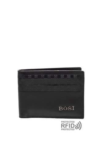 Porta Billetes Para Hombre Roland Negro Bosi Bosi
