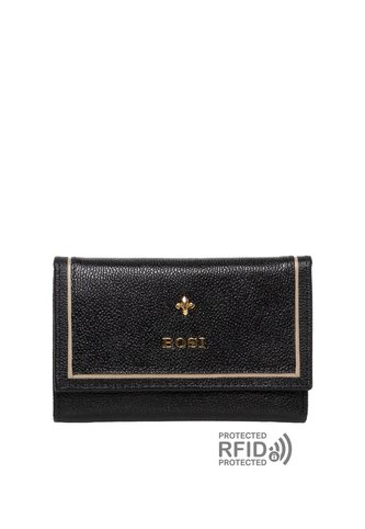 Billetera Para Mujer Minesota Negro Bosi Bosi