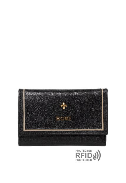 Billetera Para Mujer Minesota Negro Bosi