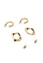 Kit De Aretes Para Mujer Arche Oro Bosi de Bosi