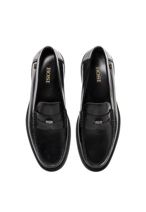 Mocasines Para Hombre Niccola Negro Bosi