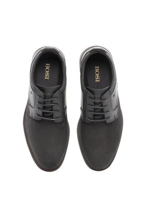 Zapatos Casuales Para Hombre Breton Negro Bosi