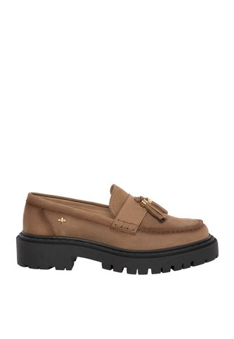 Mocasines Para Mujer Dakota Canela Bosi Bosi