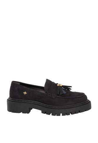 Mocasines Para Mujer Dakota Negro Bosi Bosi