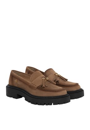 Mocasines Para Mujer Dakota Canela Bosi