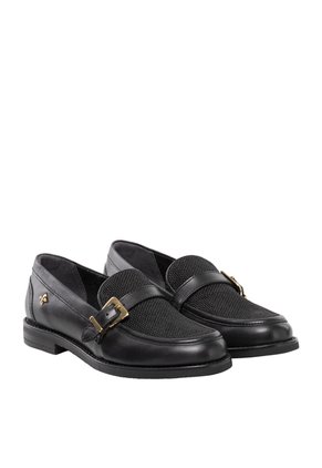 Mocasines Para Mujer Maine Negro Bosi