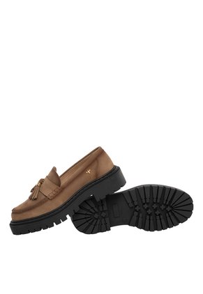 Mocasines Para Mujer Dakota Canela Bosi