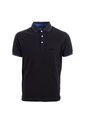Camiseta Polo Para Hombre Carrera Negro Bosi de Bosi