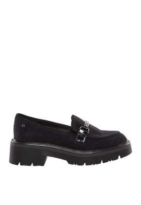 Mocasines Para Mujer Caressa Negro Bosi